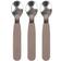 Filibabba Silicone Spoons 3-pack Warm Grey