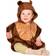 Den Goda Fen Toddler Brown Bear Cape