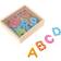 Small Foot Colourful Magnetic Letters