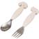 Done By Deer Easy Grip Spoon & Fork Set Deer Friends