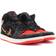 Nike Air Jordan 1 Mid SE Siempre Familia - Black/Sail/Roma Green/Chile Red