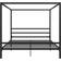 DHP Modern Metal Canopy Platform Bettrahmen 199.4x213.4cm