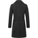 Bankeng Women Winter Wool Blend Camel Mid-Long Coat - Black