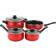 Gibson Home Casselman Cookware Set with lid 7 Parts