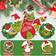 Guass Cutouts Double-Sided Printed Christmas Tree Ornament 30