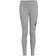 Adidas Girl's Mid Rise Full Length Leggings - Med Grey Heather