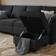 Convertible Sectional Sofa 105.2" 4 Seater