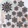 Snowflake Christmas Tree Ornament 1.3" 36