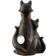 National Tree Company Cat Trio with LED Lights and Sound Figurine 21"