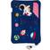 MyTrendyPhone SPACE PATTERN SAMSUNG GALAXY TAB A8 10.5 (2021)