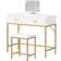 Superjare B0BBKDPKCK Dressing Table 15.7x35.4"