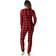 FollowMe Printed 2 Piece Base Layer Thermal Underwear Set for Women