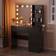 Vabches Makeup Vanity with Lights Dressing Table 15.7x37"