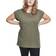 Urban Classics Ladies Extended Shoulder Tee - Olive