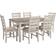 Signature Design by Ashley Skempton Dining Set 36x59.9" 7