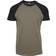 Urban Classics Raglan Contrast T-shirt - Olive/Black