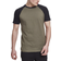 Urban Classics Raglan Contrast T-shirt - Olive/Black