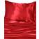 Elite Home Luxury Satin Bed Sheet Red (259.1x228.6)