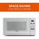 Commercial Chef CHM14110W6C White