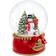 Kurt Adler Musical Snowman with Trees Waterglobe Decoration 4.7"