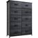 YitaHome Fabric Storage Tower Kommode 85.6x120.4cm