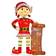 Haute Decor Christmas Girl Elf Figurine 42"