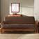 Sure Fit Soft Suede Futon Loose Sofa Cover Brown (190.5x137.2)
