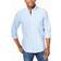 Tommy Hilfiger Classic Fit Long Sleeve Casual Button Down Shirt - Misty Blue