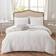 Chevron-white Bedspread Green, Gray, Beige, Blue, White, Black, Yellow (228.6x228.6)