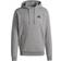 Adidas Essentials Fleece Hoodie - Medium Grey Heather/Black