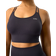 ICANIWILL Ribbed Define Seamless Sports Bra - Dark Grey