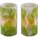 LumaBase Lace Leaf LED Candle 5" 2