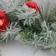 Michael Flocked Pine Ball Berries & Cedar Wreath Decoration 24"