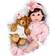 Aori Reborn Baby Doll with Teddy Bear Set