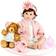 Aori Reborn Baby Doll with Teddy Bear Set