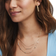 Kendra Scott Addison Triple Strand Necklace - Gold/Transparent