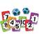 University Games Scholastic Math Match Dice & Card Game