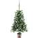 vidaXL LEDs & Ball Christmas Tree 35.4"