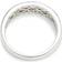 Effy Band Ring - Silver/Transparent