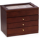 Bey-Berk Rosewood Jewelry Box - Brown