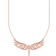 Thomas Sabo Phoenix Wings Necklace - Rose Gold/Pink/Transparent