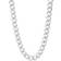 Macy's Curb Chain Necklace - Silver