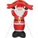 Fraser Hill Farm Santa Claus with HO HO HO Sign Figurine 120"