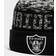 New Era Oakland Raiders Pom Beanie Hat Sr