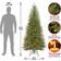 National Tree Company 6.5ft Pre-Lit Artificial Slim Christmas Tree 78"