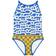 Burberry Girl's Logo Printed Swimsuit - Multicoloured