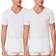 Schiesser Short Sleeved Deep V-Neck T-shirt 2-pack