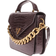 Guess Retour Mini Top Handle Crossbody Bag - Espresso