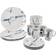 American Atelier Marble Patterned Dinner Set 16