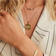 Hultquist L'amour Necklace - Gold/Transparent